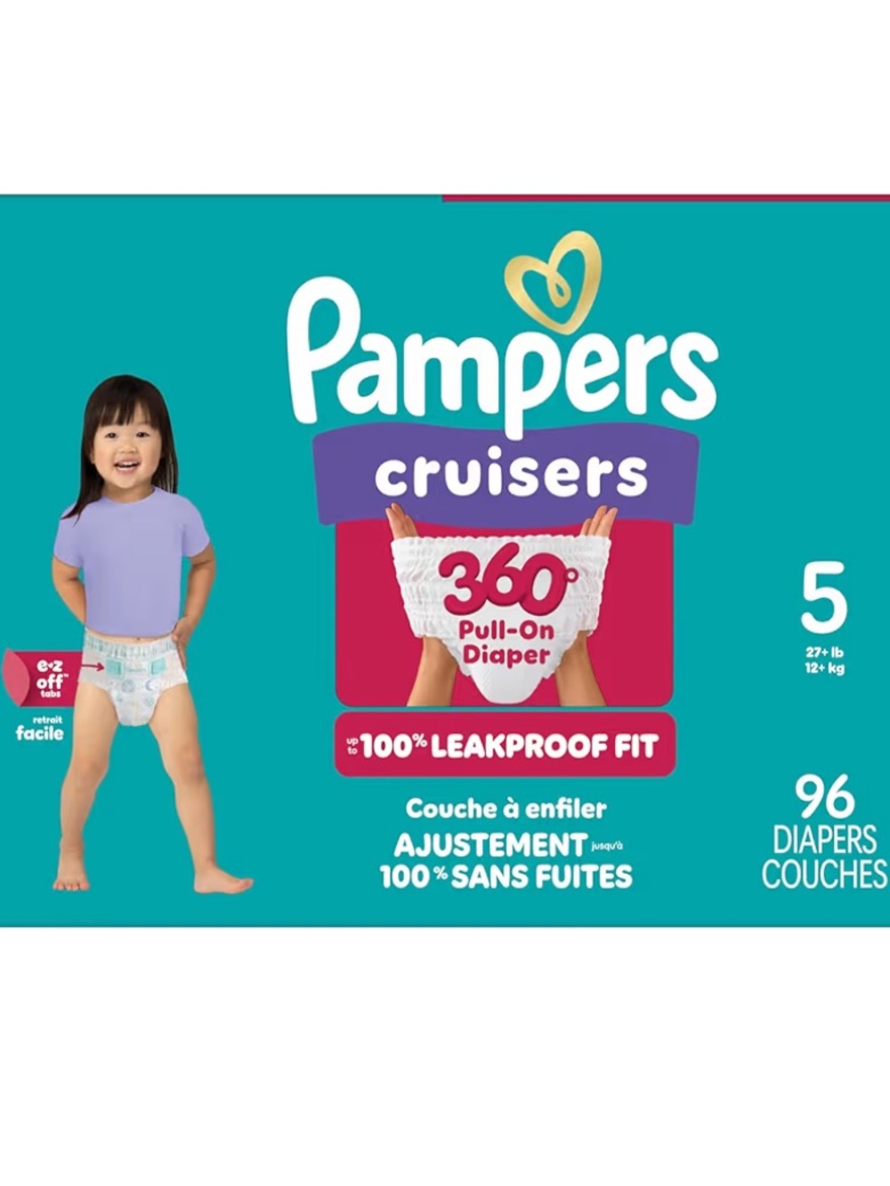 Pampers Cruisers 360 size 5